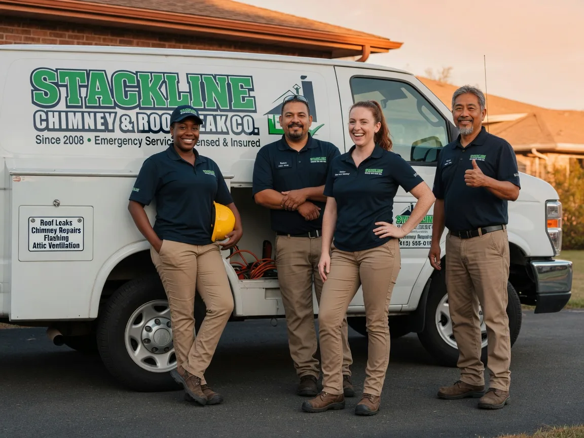 Chimney flashing repair company in Nadeau, MI